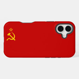 FUNDA PARA iPhone 16 PLUS BANDERA DE LA URSS