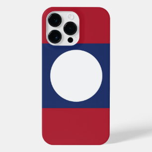 Funda Para iPhone 14 Pro Max Bandera de Laos
