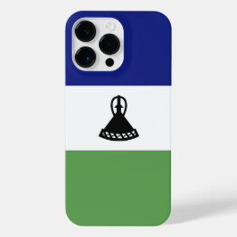 Funda Para iPhone 14 Pro Max Bandera de Lesoto