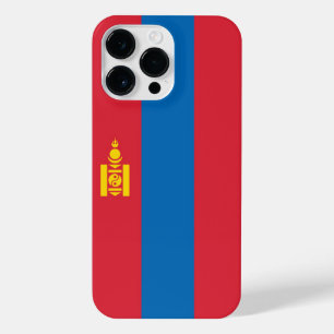 Funda Para iPhone 14 Pro Max Bandera de Mongolia