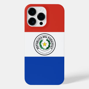 Funda Para iPhone 14 Pro Max Bandera de Paraguay