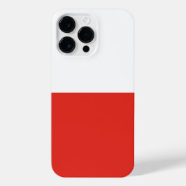 Funda Para iPhone 14 Pro Max Bandera de Polonia