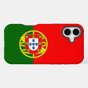 Funda Para iPhone 16 Plus Bandera de Portugal