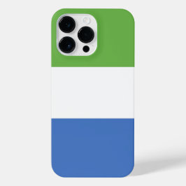 Funda Para iPhone 14 Pro Max Bandera de Sierra Leona
