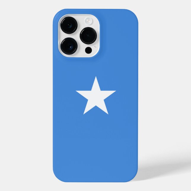 Funda Para iPhone Bandera de Somalia (Reverso)