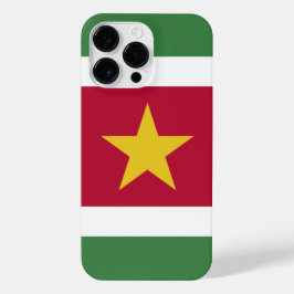 Funda Para iPhone 14 Pro Max Bandera de Surinam