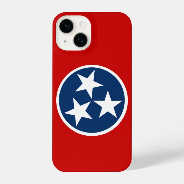 Funda Para iPhone Bandera de Tennessee (Reverso )