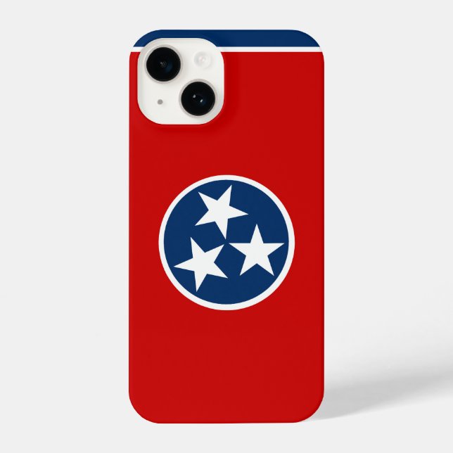 Funda Para iPhone Bandera de Tennessee (Reverso )