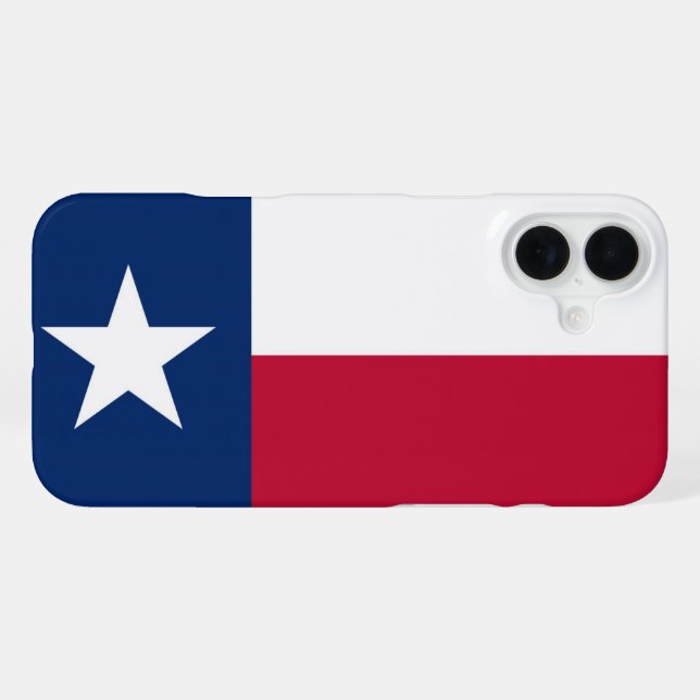 Funda Para iPhone Bandera de Texas (Reverso Horizontal)