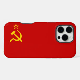 FUNDA PARA iPhone 16 PRO MAX BANDERA DE URSS
