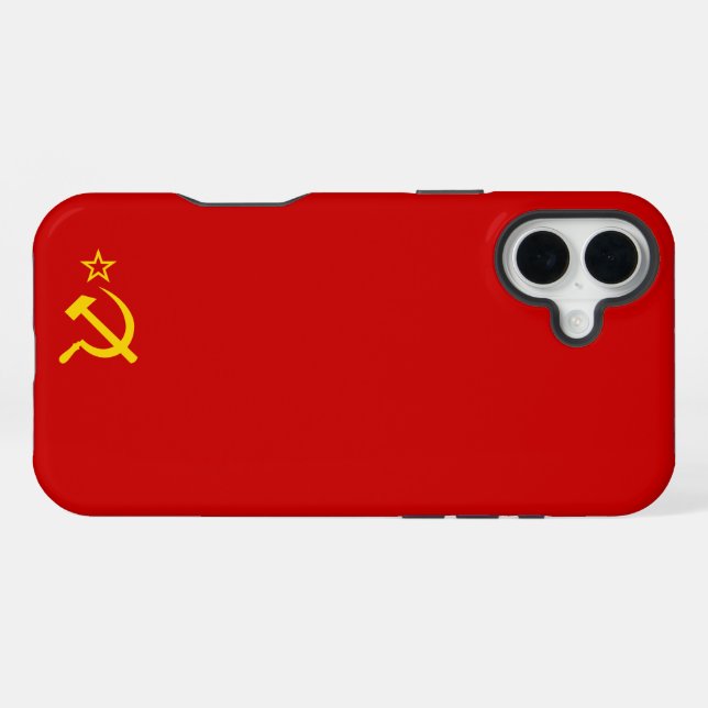 FUNDA PARA iPhone BANDERA DE URSS (Reverso Horizontal)