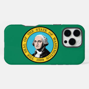 Funda Para iPhone 16 Pro Max Bandera de Washington