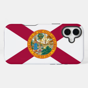 Funda Para iPhone 16 Plus Bandera del estado de Florida