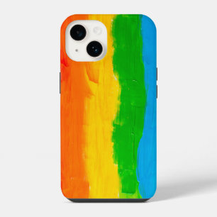 Funda Para iPhone 14 Bandera del Orgullo Arco Iris LGBT