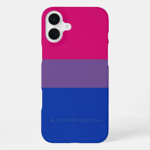 Funda Para iPhone 16 Plus Bandera del Orgullo Bisexual de SlipperyJoe lavand