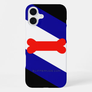 Funda Para iPhone 16 Plus Bandera del Orgullo de la Ocupación de SlipperyJoe