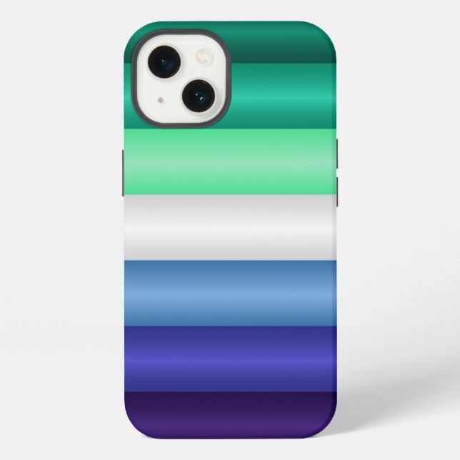Funda Para iPhone Bandera del Orgullo MLM (Reverso )