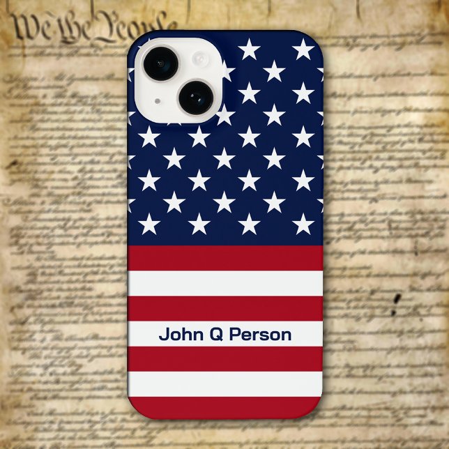 Funda Para iPhone Bandera estadounidense (Subido por el creador)