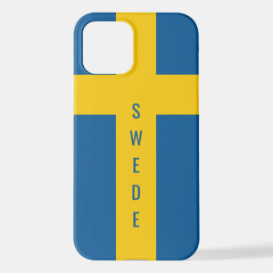 Funda Para iPhone 12 Bandera sueca Zazzle Valor básico iPhone 12 Funda
