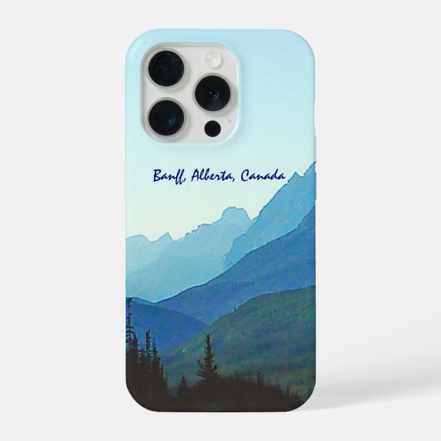 Funda Para iPhone Banff Jasper Azul (Reverso )
