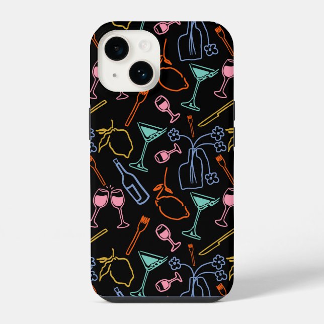 Funda Para iPhone Banquete de Medianoche (Reverso )
