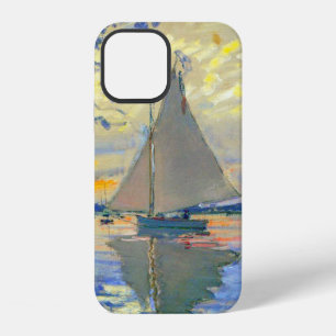 Funda Para iPhone 12 Barca de vela de Monet en Le Petit-Gennevilliers