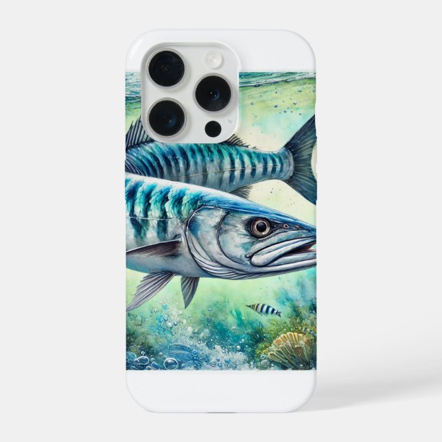 Funda Para iPhone Barracuda Majesty 041124AREF103 - Watercolor (Reverso )