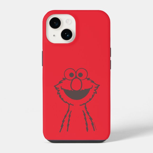 Funda Para iPhone Barrio Sésamo | Elmo Bright (Reverso )