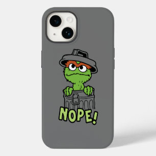 Funda Para iPhone 14 Barrio Sésamo   Oscar al Grouch Nope!