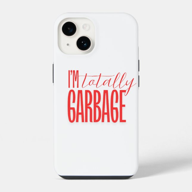 Funda Para iPhone Basura total (Reverso )