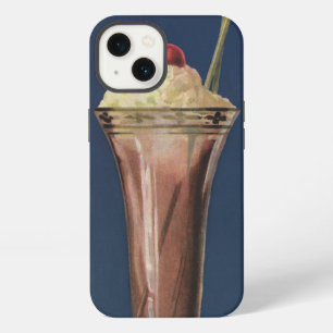 Batido de Helado Antiguo, Crema Batida y Cereza