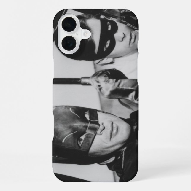 Funda Para iPhone Batman y Robin en Batmobile (Reverso )