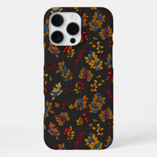 Funda Para iPhone 16 Pro Max Bayas otoñales en chocolate marrón 2