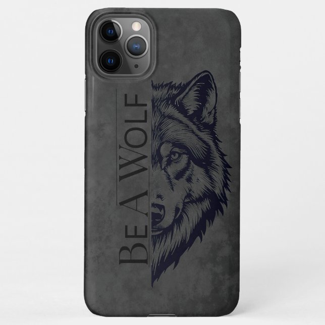 Funda Para iPhone Be a wolf (Reverso)