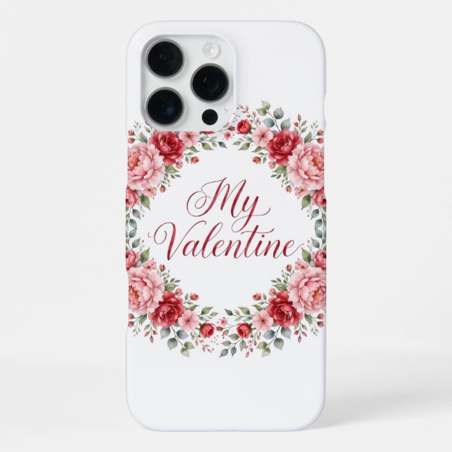 Funda Para iPhone Be Mine Valentine iPhone 16 Pro Max Case (Reverso )