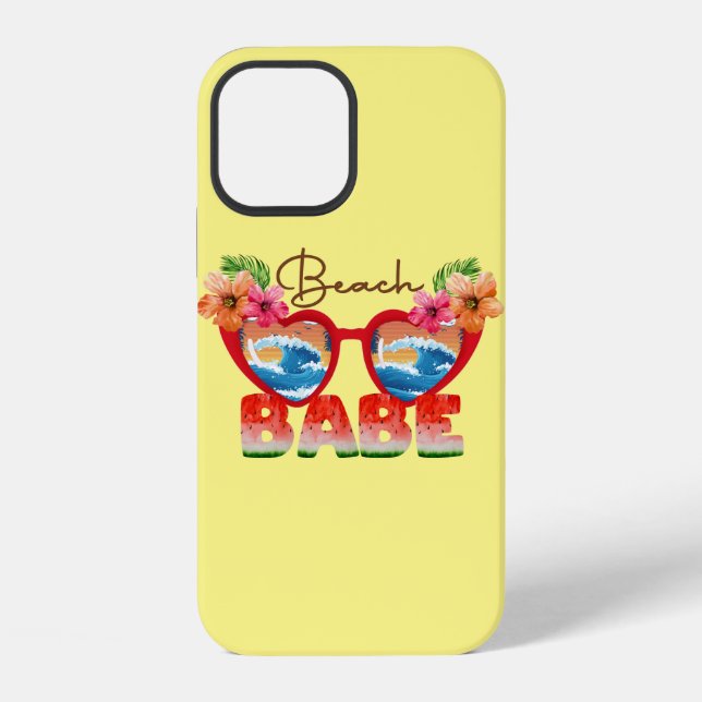 Funda Para iPhone Beach Babe (Reverso )