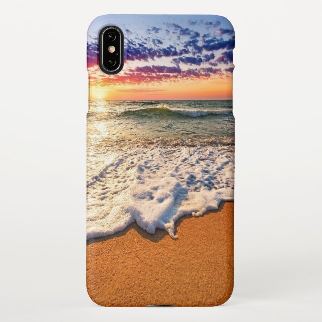 Funda Para iPhone Beach Sunset (Reverso)