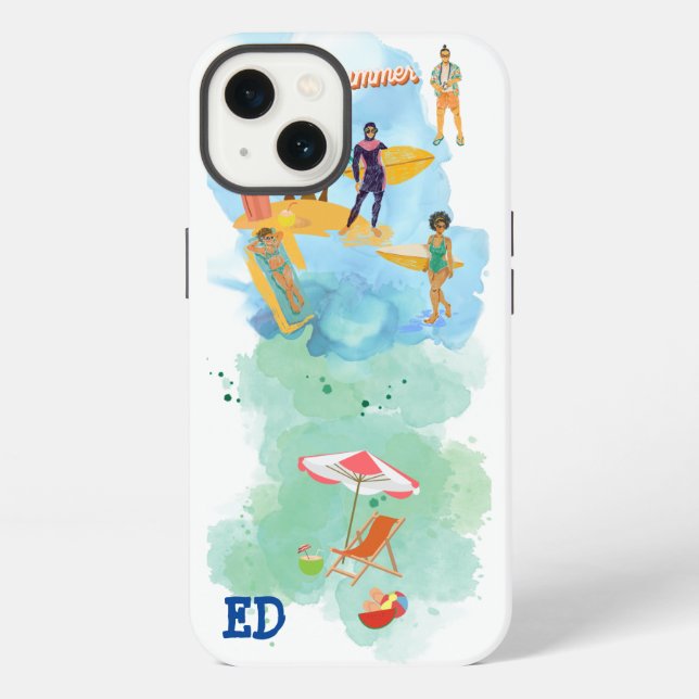 Funda para iPhone BEACH VIBE Case-Mate (Reverso )