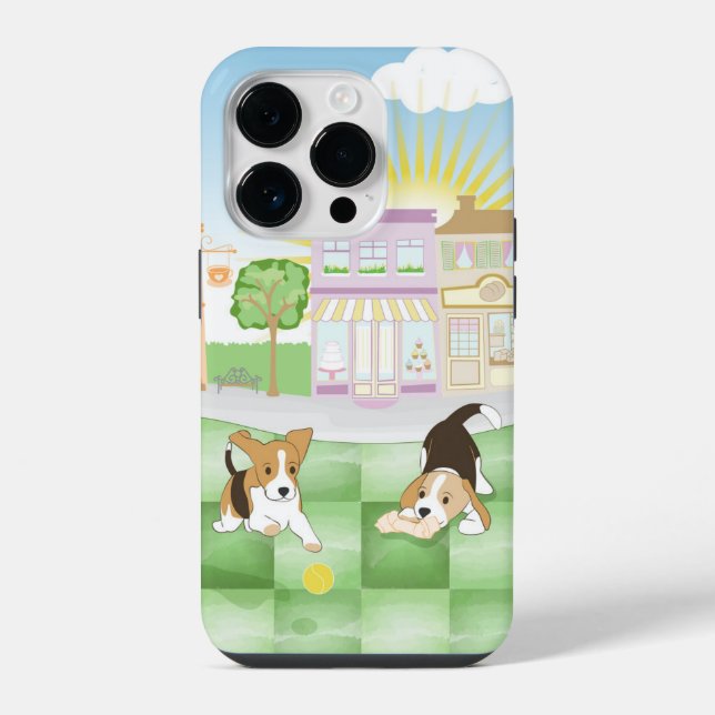 Funda Para iPhone Beagles (Reverso )