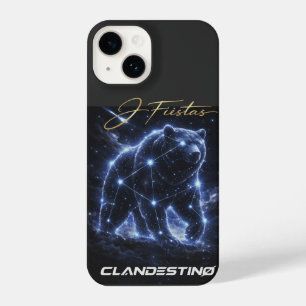Funda Para iPhone 14 Bear Constellation Hoodie