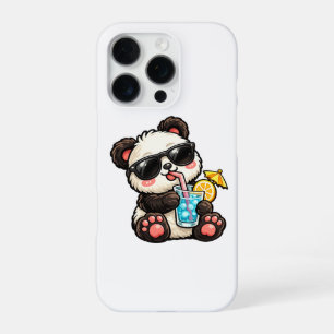 Funda Para iPhone 16 Pro Bebida Cool Panda