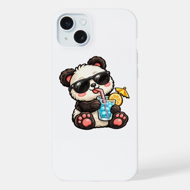 Funda Para iPhone Bebida Cool Panda (Reverso )