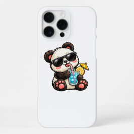 Funda Para iPhone 16 Pro Max Bebida Cool Panda