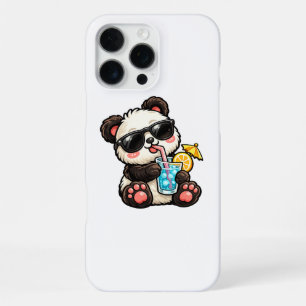 Funda Para iPhone 16 Pro Max Bebida Cool Panda