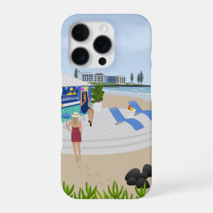 Funda Para iPhone 16 Pro Bebidas en el Beach Bar