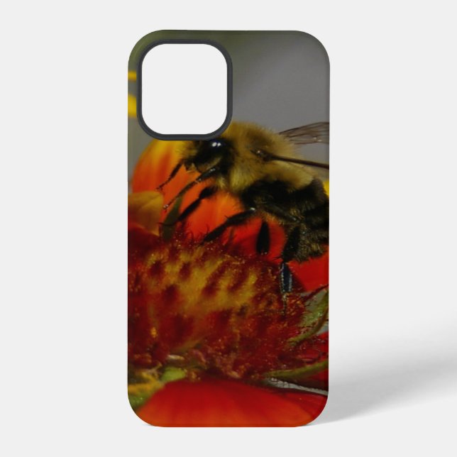 Funda Para iPhone Bee and Flower (Reverso )