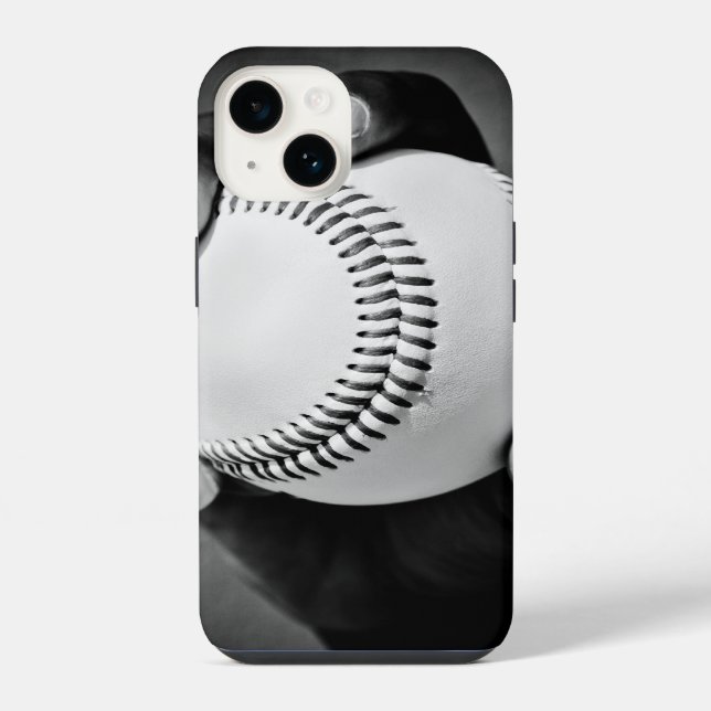 Funda Para iPhone béisbol en mano (Reverso )