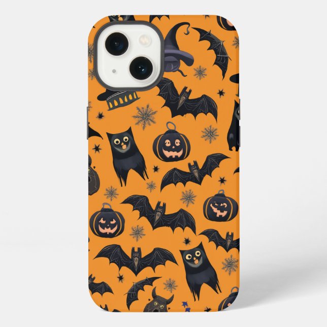 Funda Para iPhone Bella Halloween (Reverso )