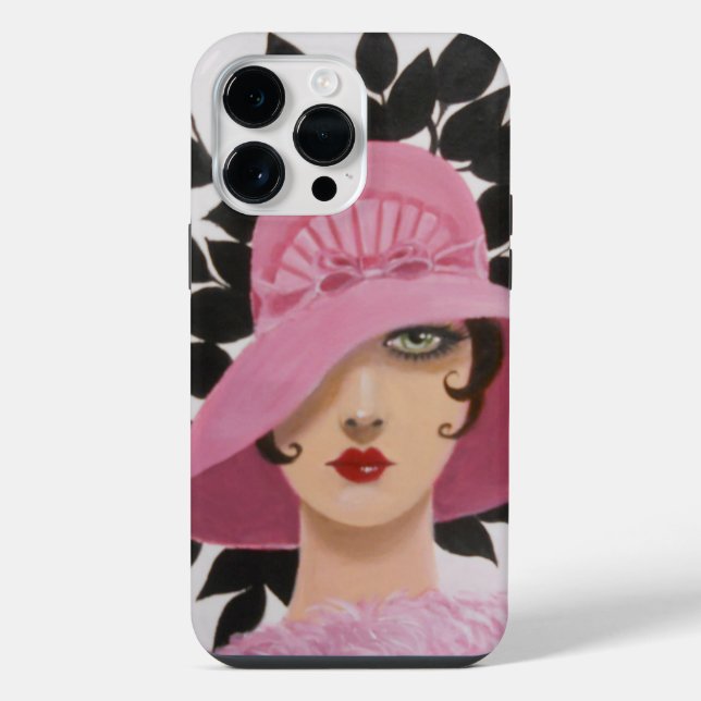 Funda Para iPhone Belleza Art Deco (Reverso )