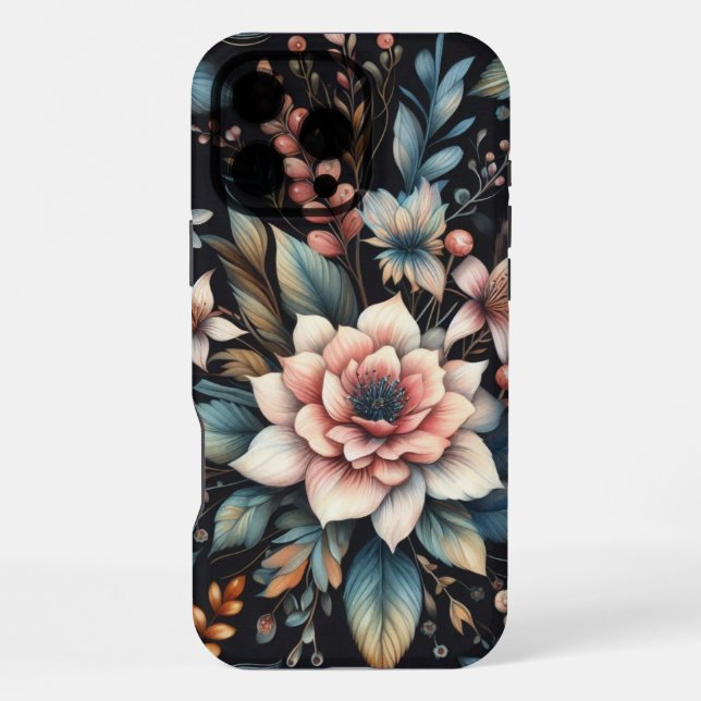 Funda Para iPhone Belleza Botánica  (Reverso )